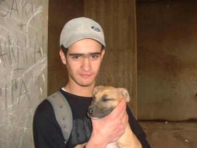 c moi avec mon chien karlose